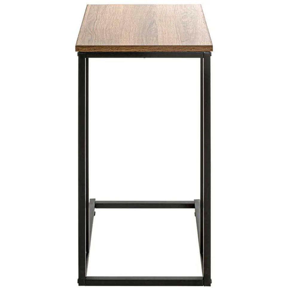 Anstelltisch auf Rollen in Eiche Dekor - Gionno