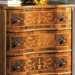Antike Kommode Agosto in Nussbaumfarben