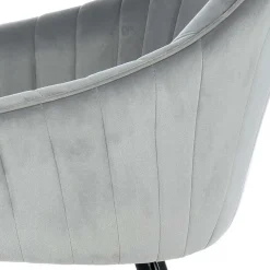 Armlehenstühle in Silber Grau - Ashento (2er Set)