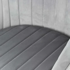 Armlehenstühle in Silber Grau - Ashento (2er Set)