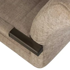 Armlehnen Freischwinger in Beige - Sentata (2er Set)