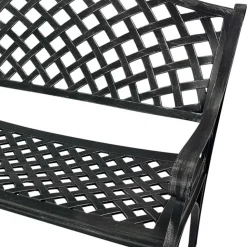 Armlehnen Parkbank im Vintage Look - Mora