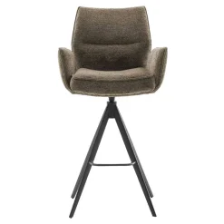 Armlehnen-Barstühle mit Taschenfederkern - Cizio (2er Set)