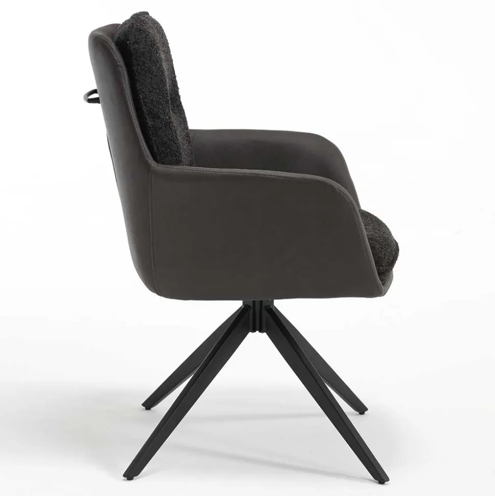 Armlehnenstuhl - drehbar um 180 Grad - Harry (2er Set)