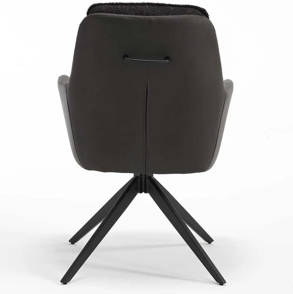 Armlehnenstuhl - drehbar um 180 Grad - Harry (2er Set)