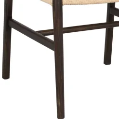 Armlehnenstuhl in Eiche Dunkel - Gardaz