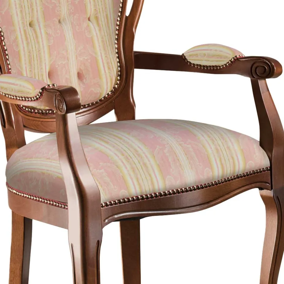 Armlehnenstuhl in italienischem Design - Jendric