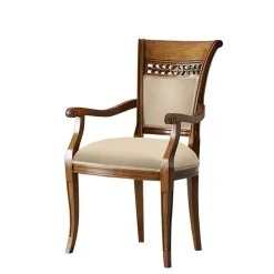 Armlehnenstuhl in italienischem Design - Lactatas