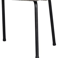 Armlehnenstuhl in Taupe Webstoff - Kalindo (2er Set)