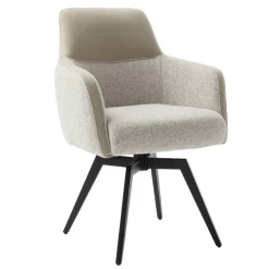 Armlehnenstuhl mit Taschenfederkern - Emrucon (2er Set)