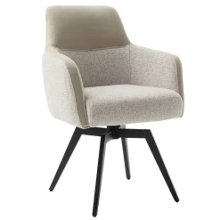 Armlehnenstuhl mit Taschenfederkern - Emrucon (2er Set)