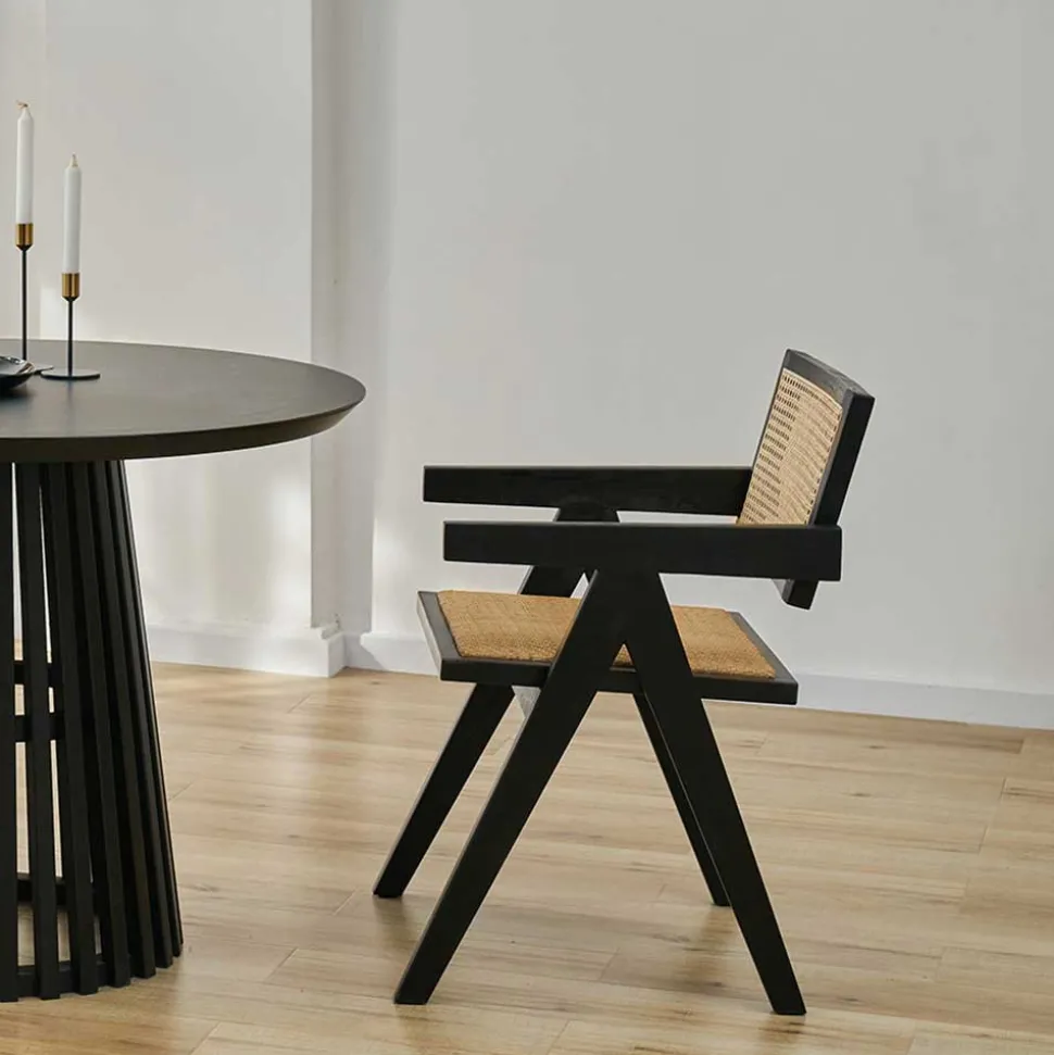 Armlehnenstuhl mit Wiener Geflecht - Jack