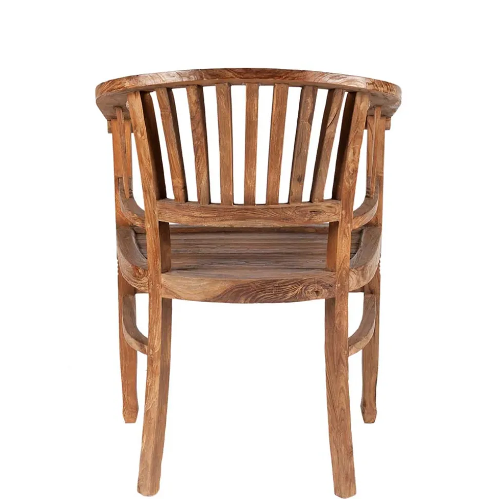 Armlehnstuhl Mangato aus Teak Recyclingholz