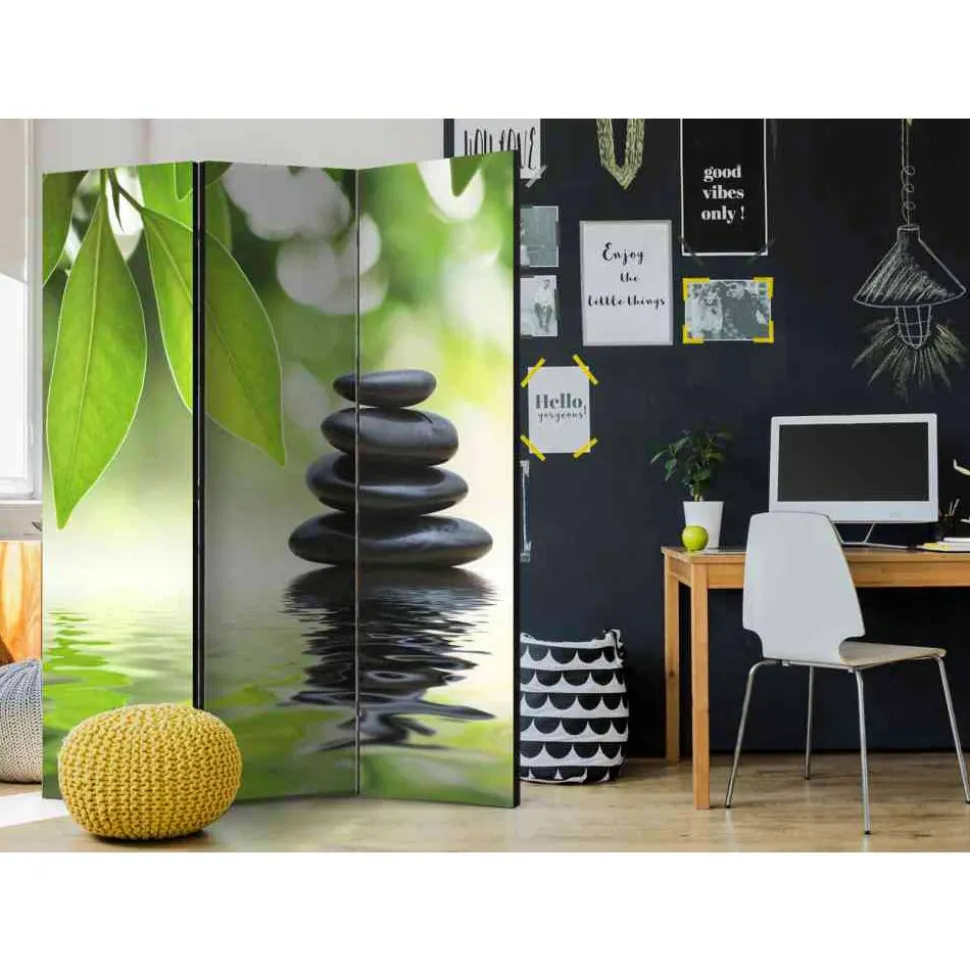 Asia Motiv Paravent mit Fotodruck - Galadera