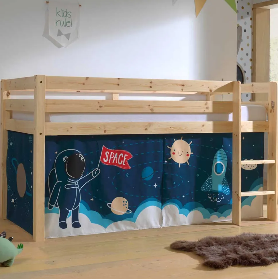 Astronaut Weltraum Hochbett in Natur - Tiniant