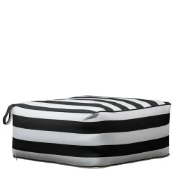 Aufblasbare Hocker gestreift - Ervice (2er Set)