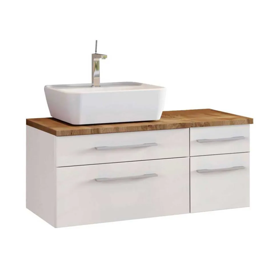 Aufsatzbecken Waschtisch fürs Bad - Enwicos I (dreiteilig)