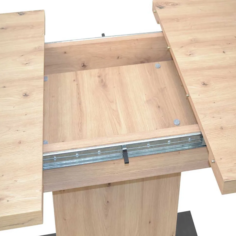 Ausziehbarer Säulentisch & Stühle - Vendelyn (fünfteilig)