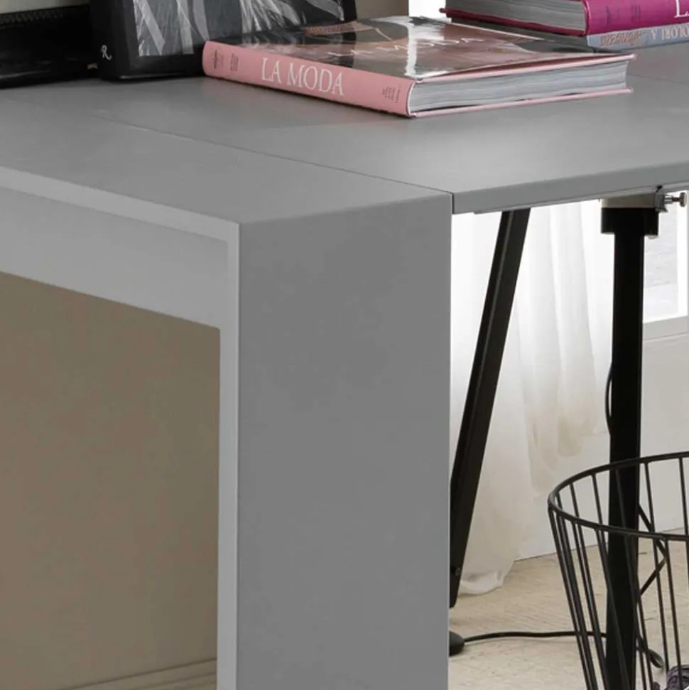 Ausziehbarer Tisch Greeka in Grau