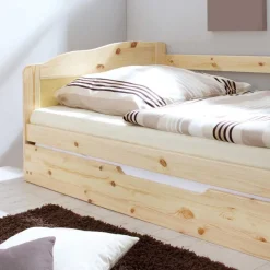 Ausziehbett Tropinica aus Kiefer Massivholz