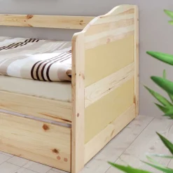 Ausziehbett Tropinica aus Kiefer Massivholz