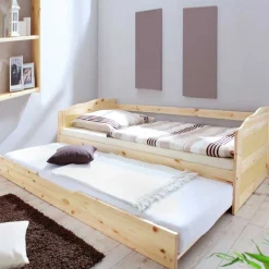 Ausziehbett Tropinica aus Kiefer Massivholz
