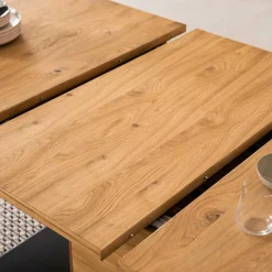 Ausziehtisch & Freischwinger Kombi - Flacona (siebenteilig)