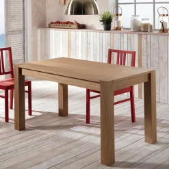 Ausziehtisch Fyona mit Eiche hell furniert