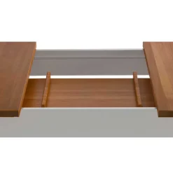 Ausziehtisch in Weiß und Honig - Kinsale