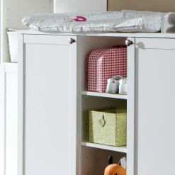 Baby Wickeltisch weiss Masculino 122 cm breit