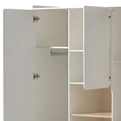 Babyzimmer Kompletteinrichtung in Weiß - Mauricia (vierteilig)