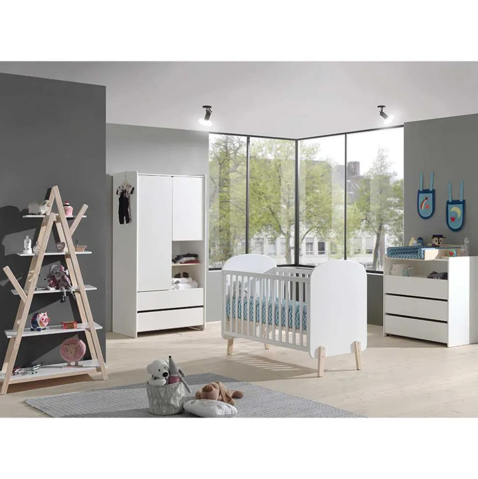 Babyzimmermöbel Komplettset - Mauricia (vierteilig)