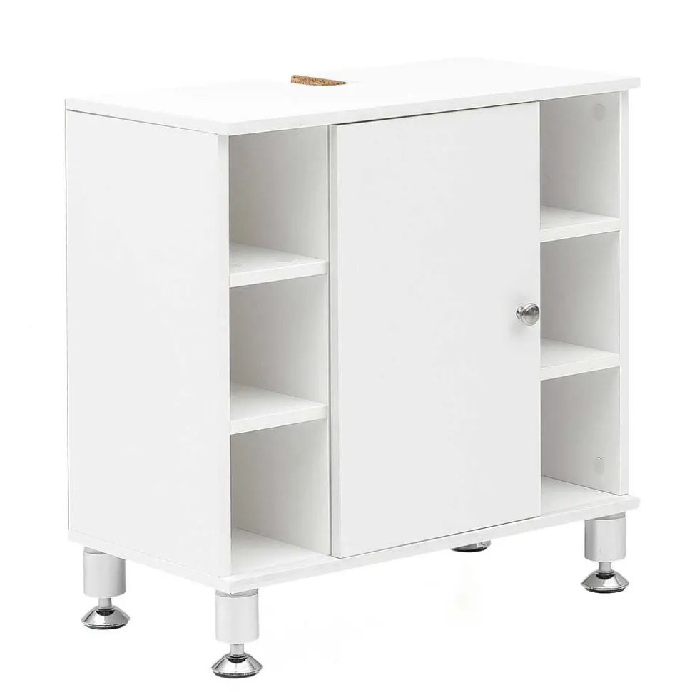 Bad Becken Unterschrank mit 6 Fächern - Duffy