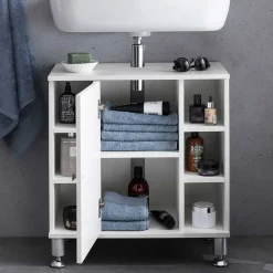 Bad Becken Unterschrank mit 6 Fächern - Duffy