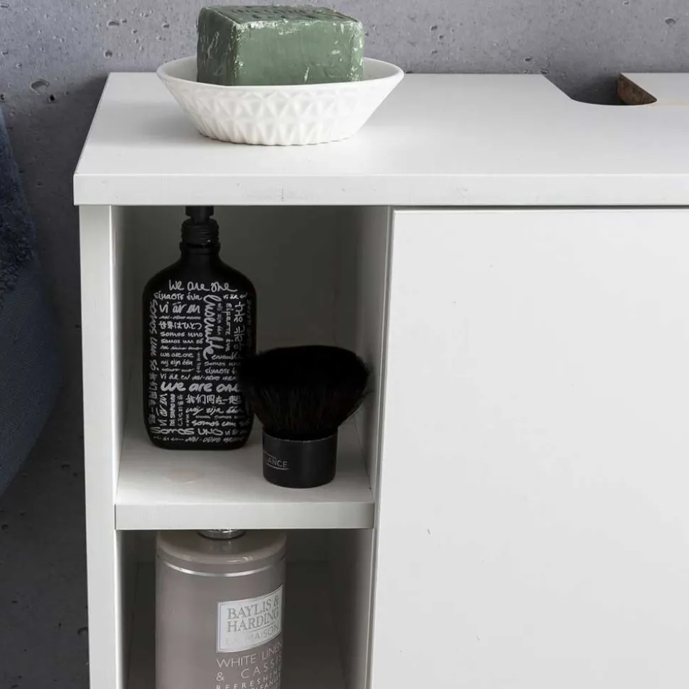 Bad Becken Unterschrank mit 6 Fächern - Duffy