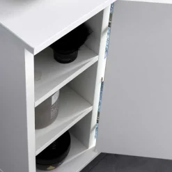 Bad Becken Unterschrank mit 6 Fächern - Duffy