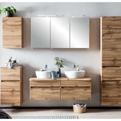 Bad Doppel-Waschplatz in Wildeiche Baumkante - Drumias