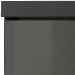 Bad Hängeschrank in Hochglanz Grau - Ulivia