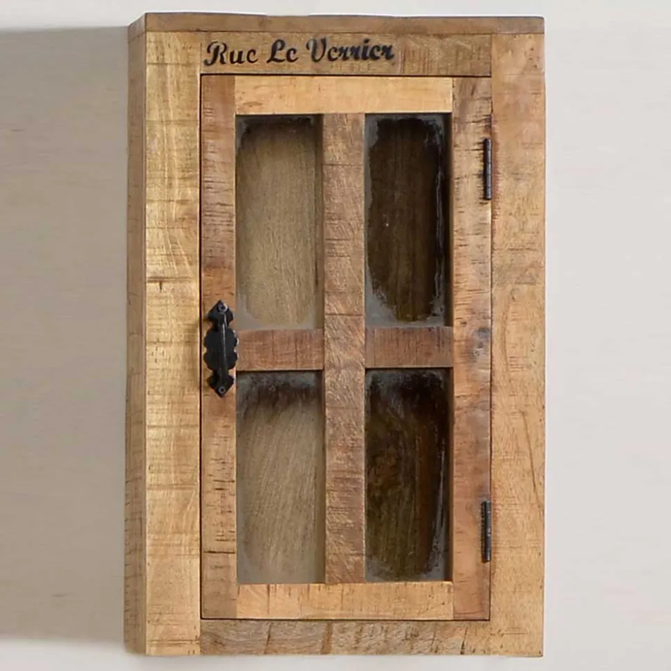 Bad Hängeschrank Indri aus Mangobaum Massivholz