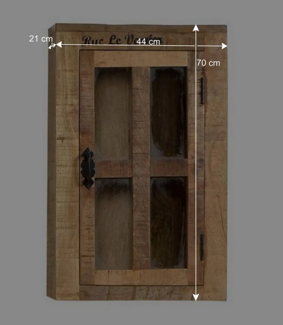 Bad Hängeschrank Indri aus Mangobaum Massivholz