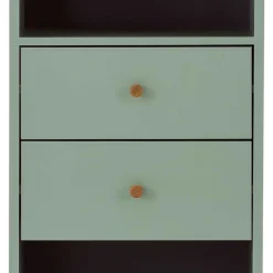 Bad Hochschrank in Graugrün & Eiche - Vereny