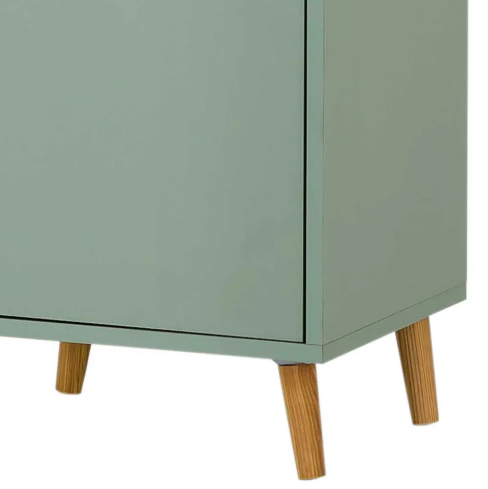 Bad Hochschrank in Graugrün & Eiche - Vereny