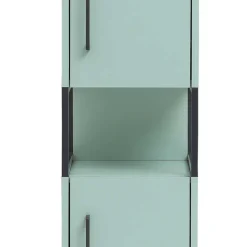 Bad Hochschrank in Mint Grün & Anthrazit - Esdrus