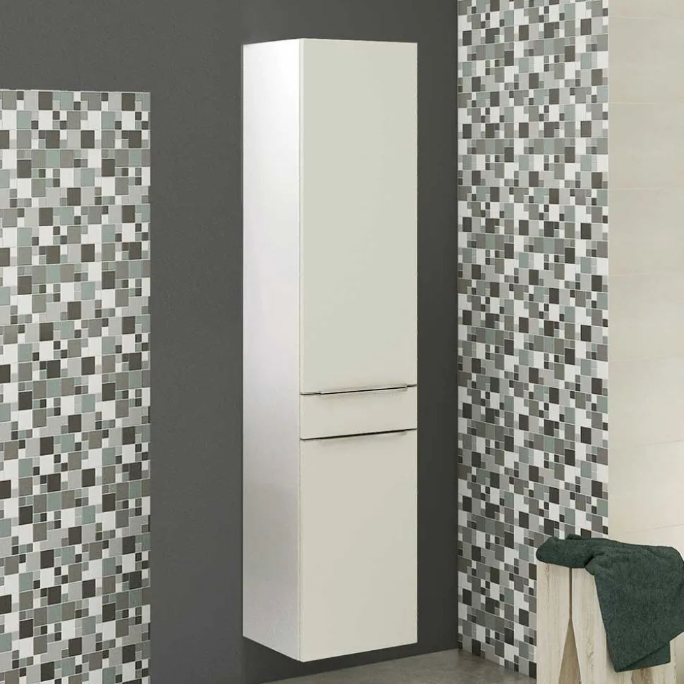 Bad Hochschrank mit Schublade & 2 Türen - Livendas