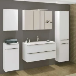 Bad Hochschrank mit Schublade & 2 Türen - Livendas