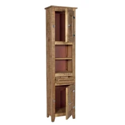 Bad Hochschrank Suennas aus Mangobaum Massivholz