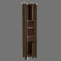 Bad Hochschrank Suennas aus Mangobaum Massivholz