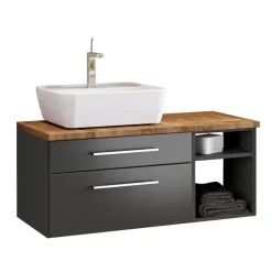 Bad Komplett Waschtisch Set - Estregos (dreiteilig)