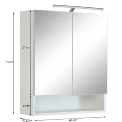 Bad Komplett-Set Möbel - Girios (fünfteilig)