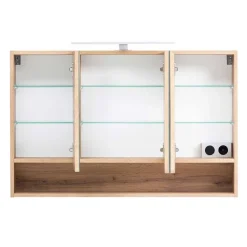 Bad Möbelset mit Baumkante Dekor - Tofias (dreiteilig)